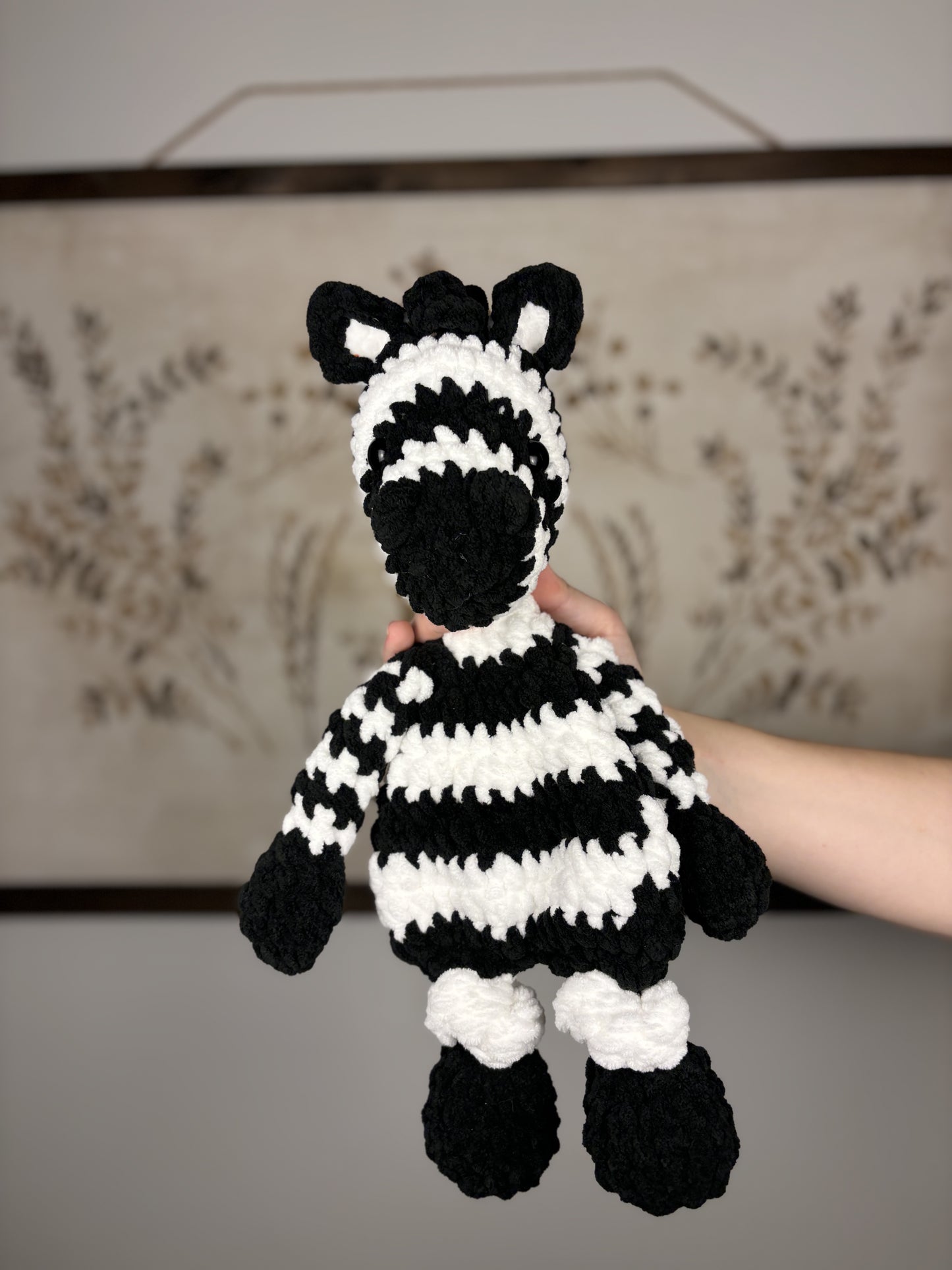 Large Zebra Snuggler