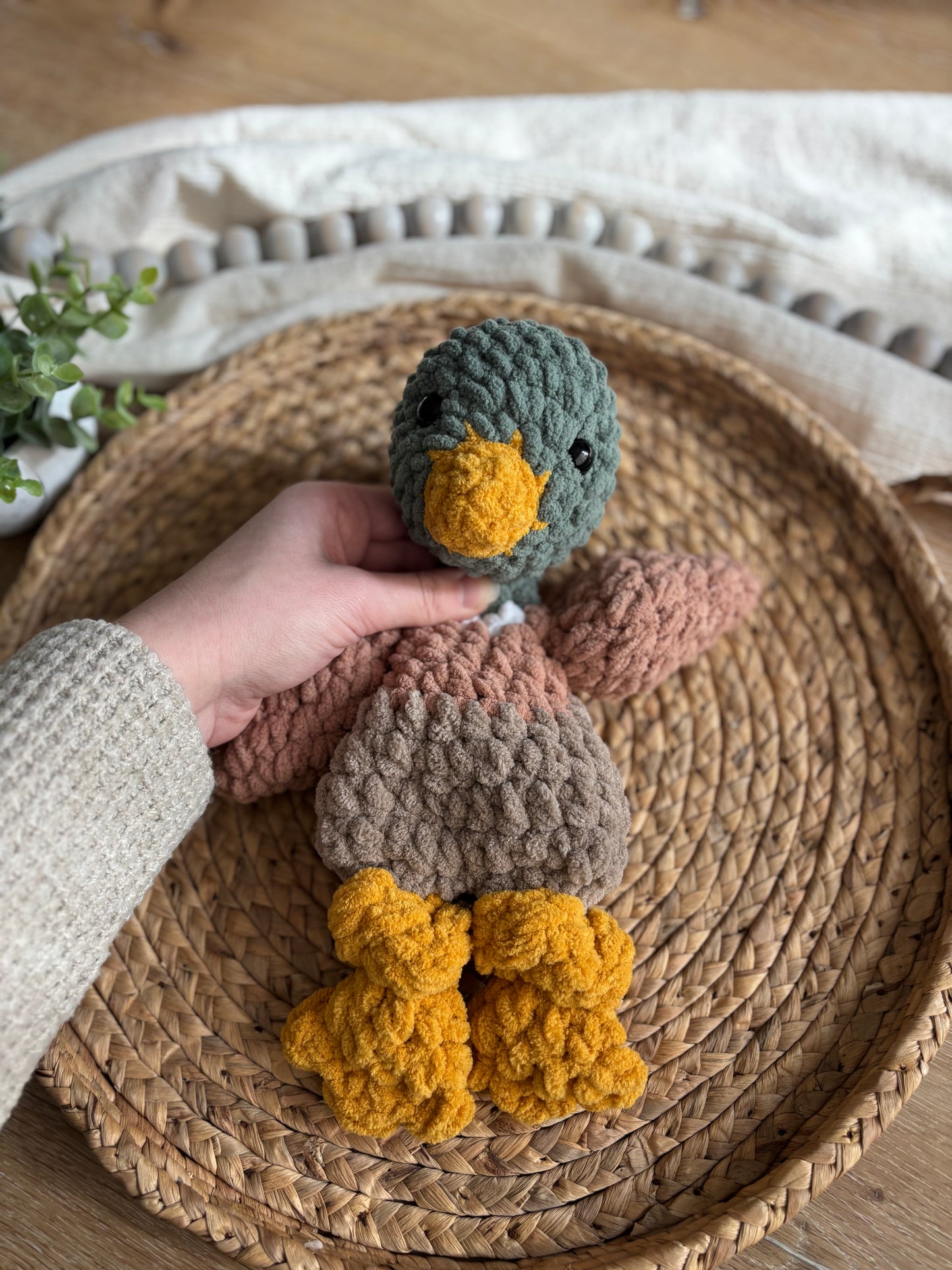 Small Mallard Snuggler