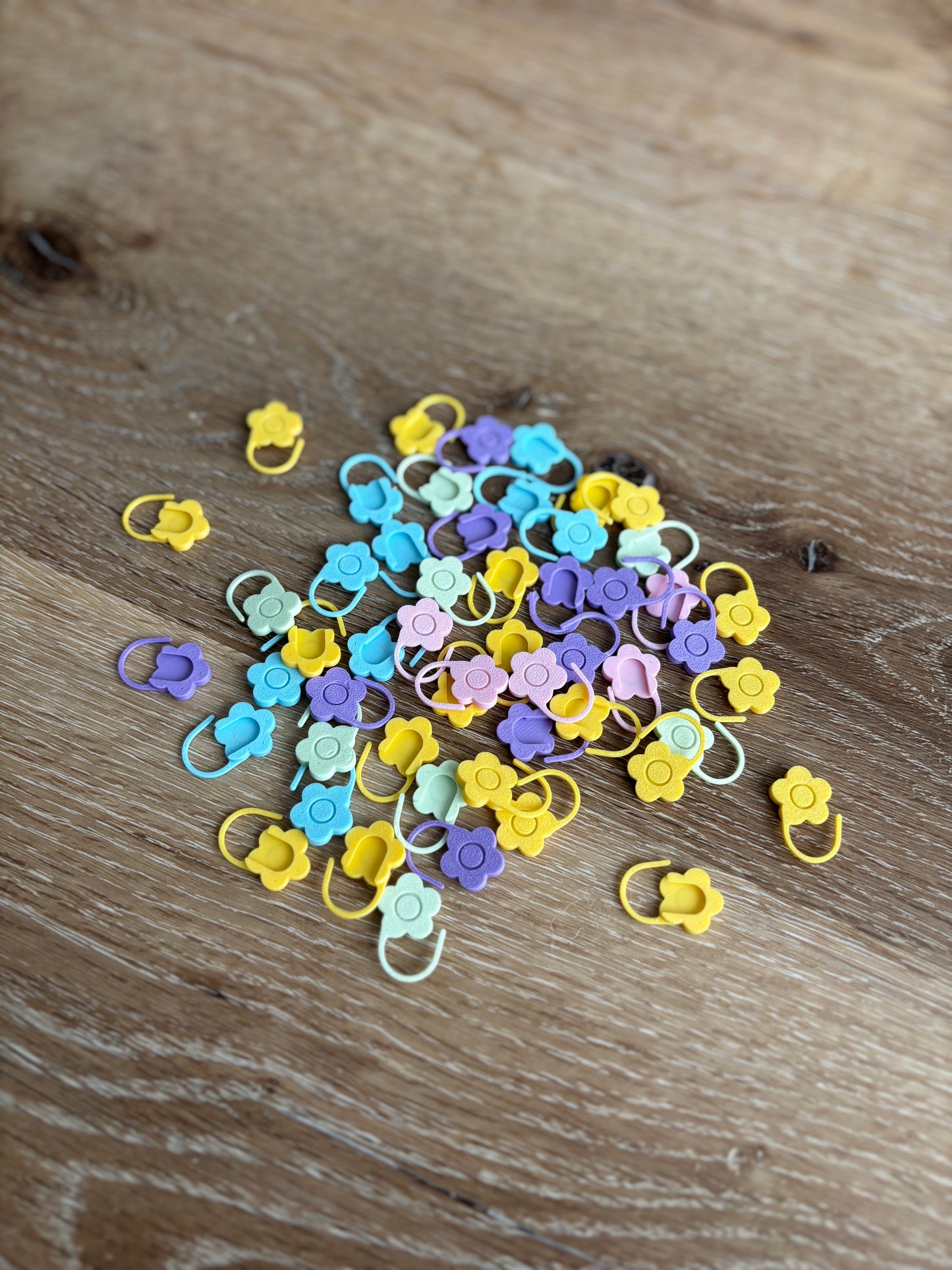 Flower Stitch Markers