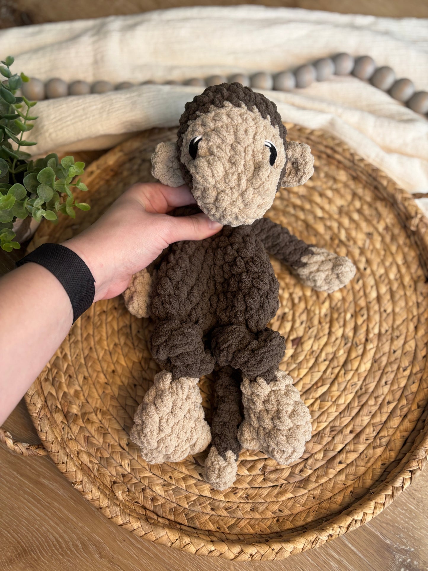 Small Monkey Snuggler