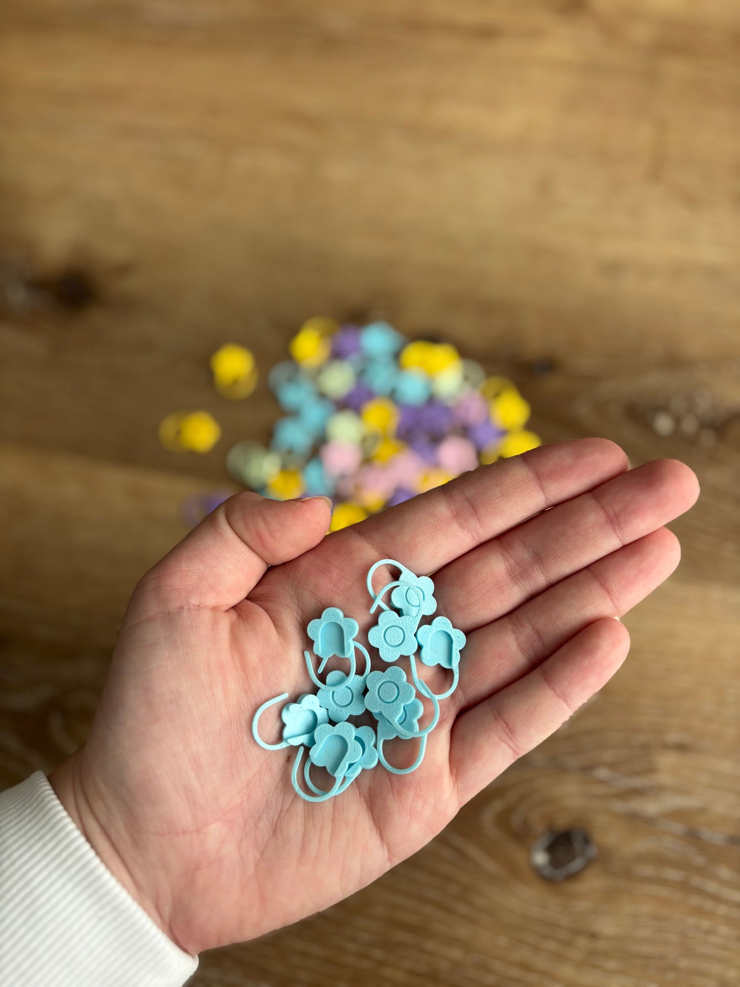 Flower Stitch Markers