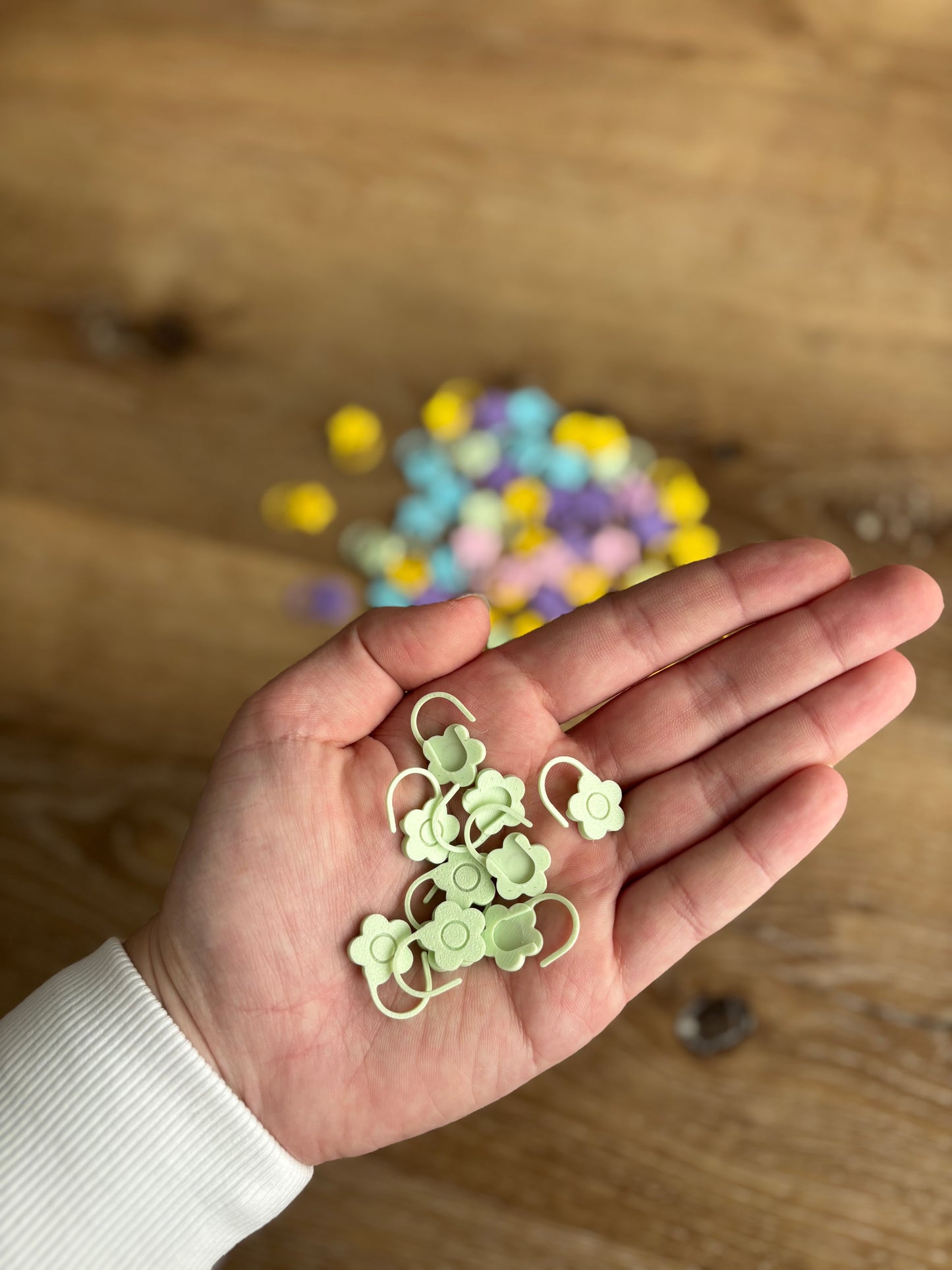 Flower Stitch Markers