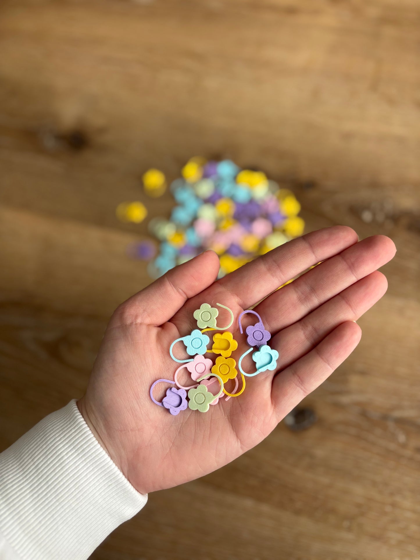 Flower Stitch Markers