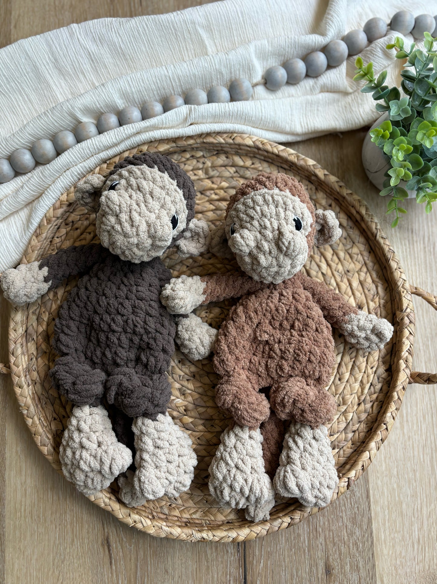 Small Monkey Snuggler