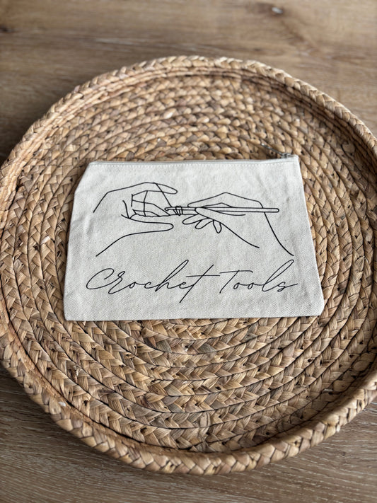 Crochet Tools Zipper Pouch