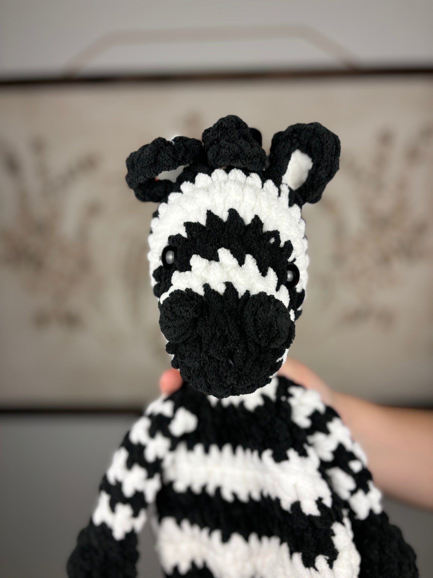 Large Zebra Snuggler