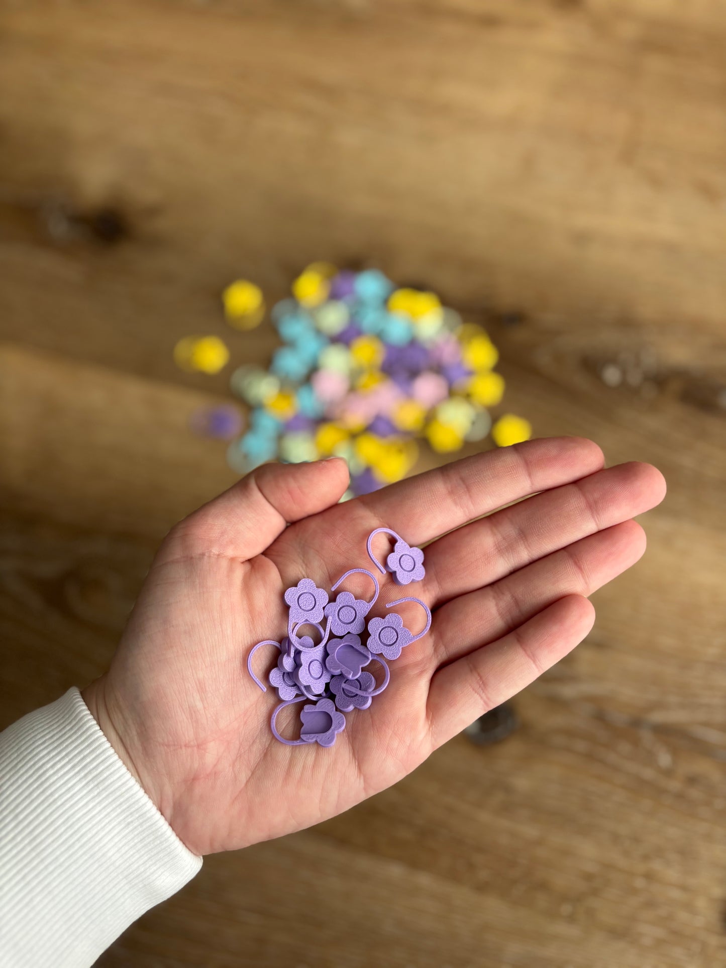 Flower Stitch Markers