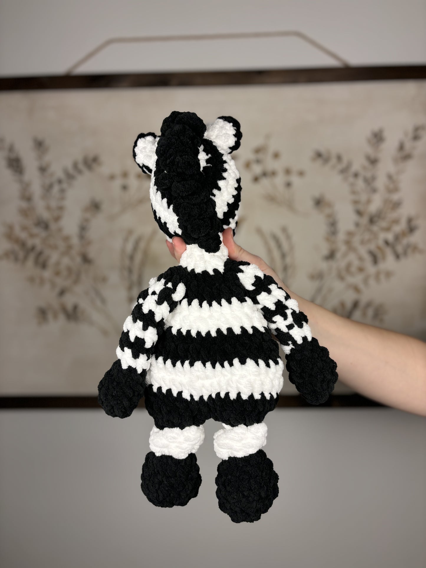 Large Zebra Snuggler