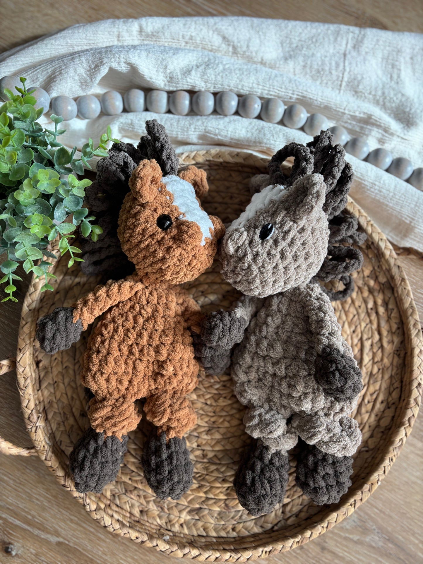 Crochet Horse Snuggler