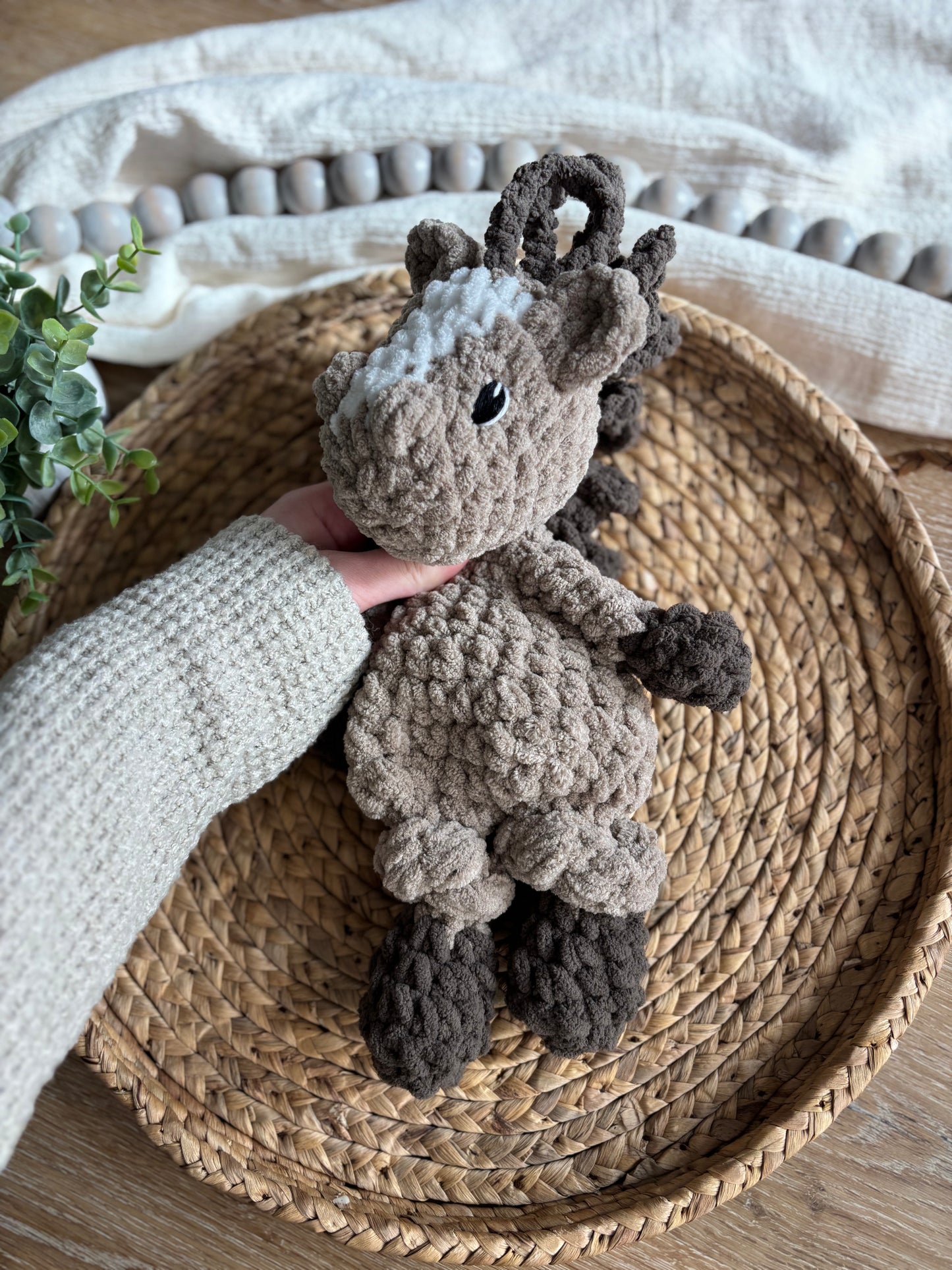 Crochet Horse Snuggler